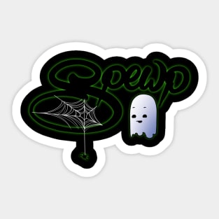 Spewp Ghost Sticker